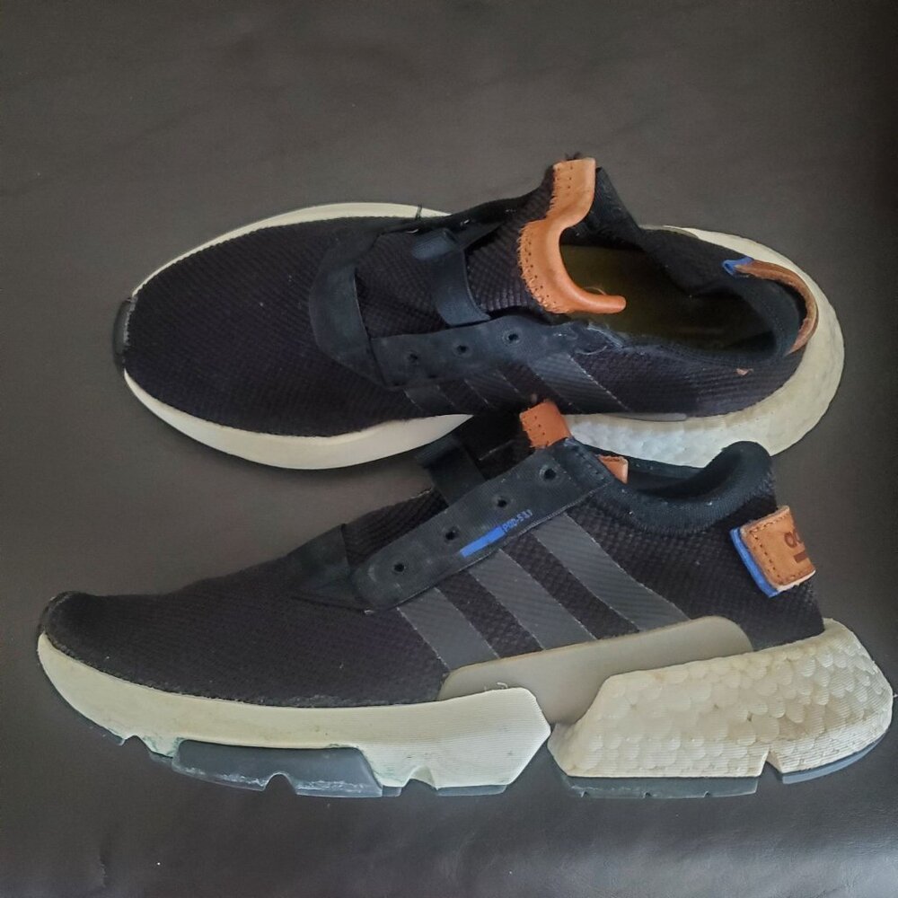 Adidas POD-S3.1 Youth‎ big boys size 6 black color athletic Lace-up G54743